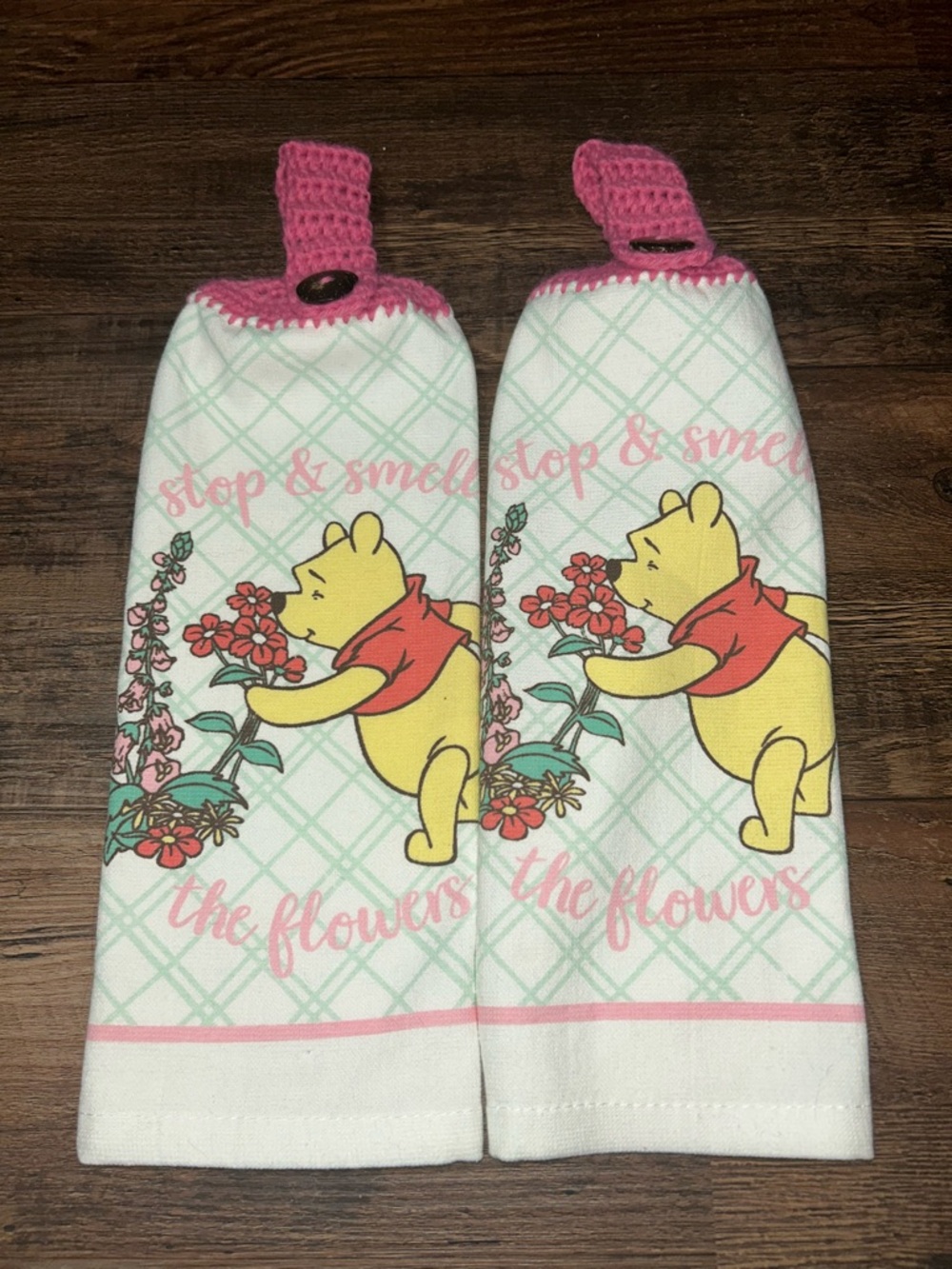 Winnie the Pooh Spring Hanging Towel Set